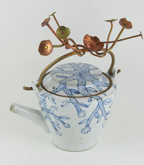 Flower teapot